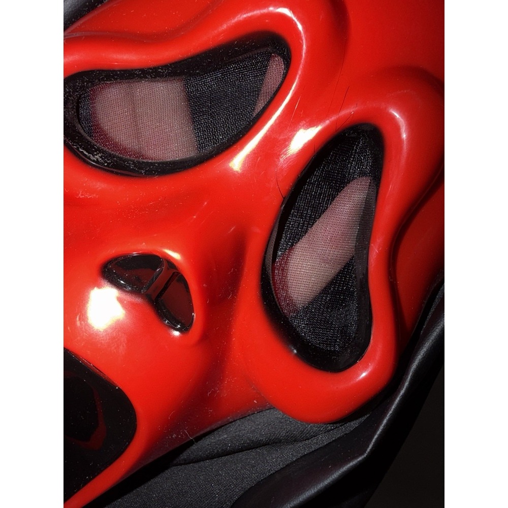 Dead By Daylight Devil Scream Ghost Face Mask Halloween Costume Horns AUTHENTIC - Picture 7 of 8